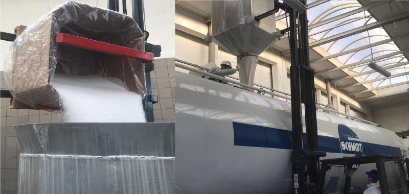 Przeładunek z big-bag i oktabinów do silonaczep